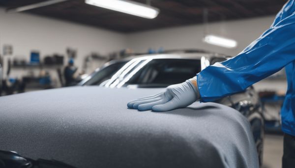 Comment réparer un ciel de toit de voiture efficacement