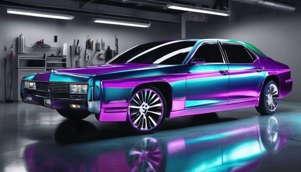 Transformez votre voiture avec un style chrome unique
